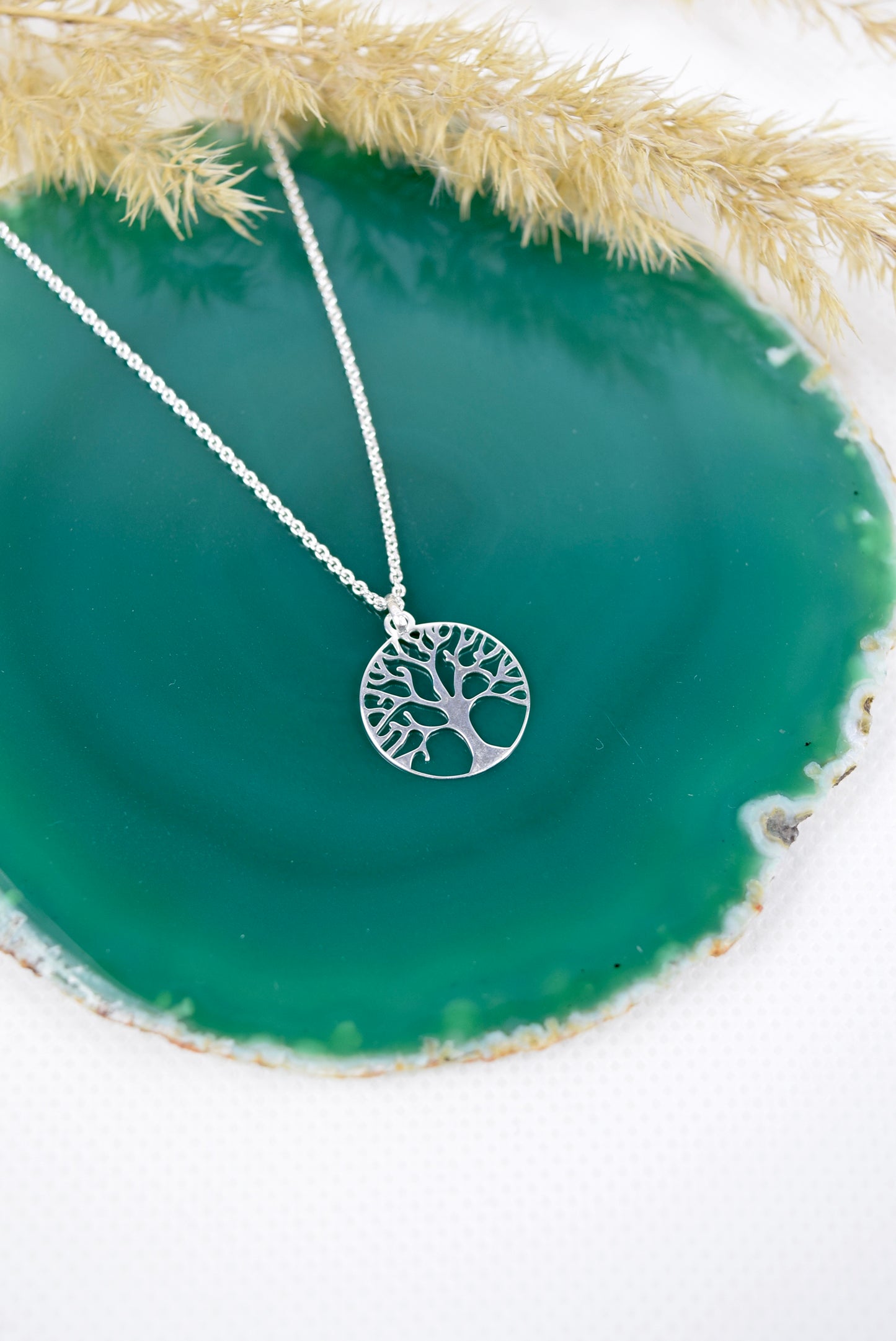 Kette Silber 925 Baum des Lebens, Lebensbaum, Axis Mundi